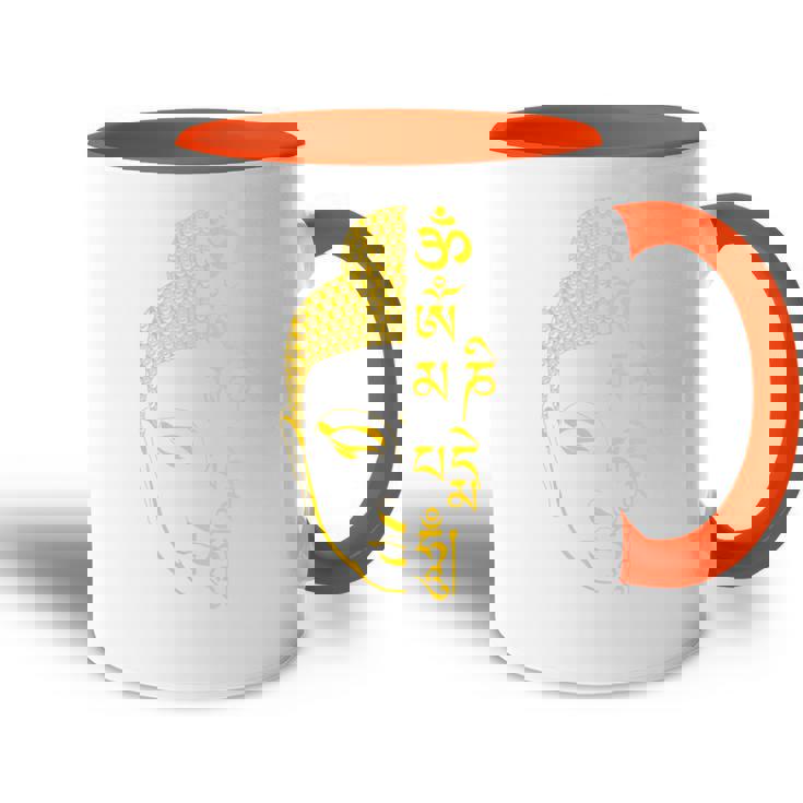 Mantra Bouddha Om Mani Padme Hum Accent Mug