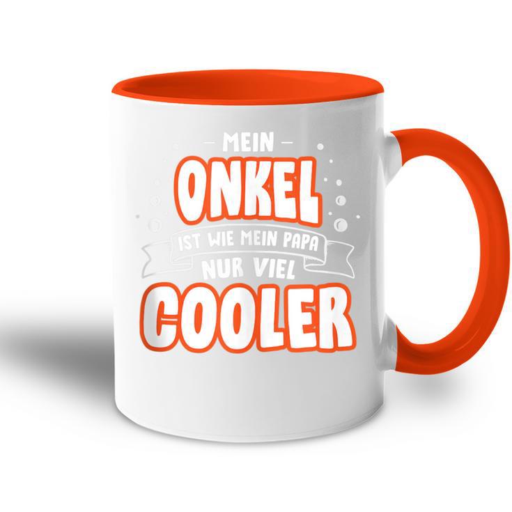 Mein Onkel Ist Wie Mein Papa Nuriel Cooler Tasse Zweifarbig