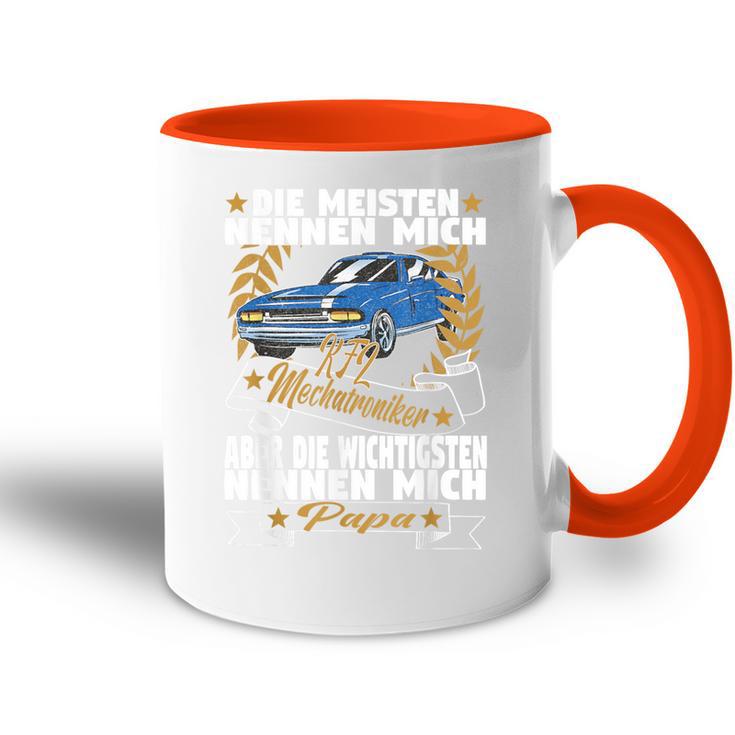 Meisten Nennen Mich Kfz Mechatroniker Wichtigsten Papa Tasse Zweifarbig