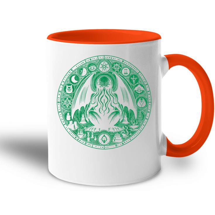 Mystischer Krake Cthulhu Tasse Zweifarbig