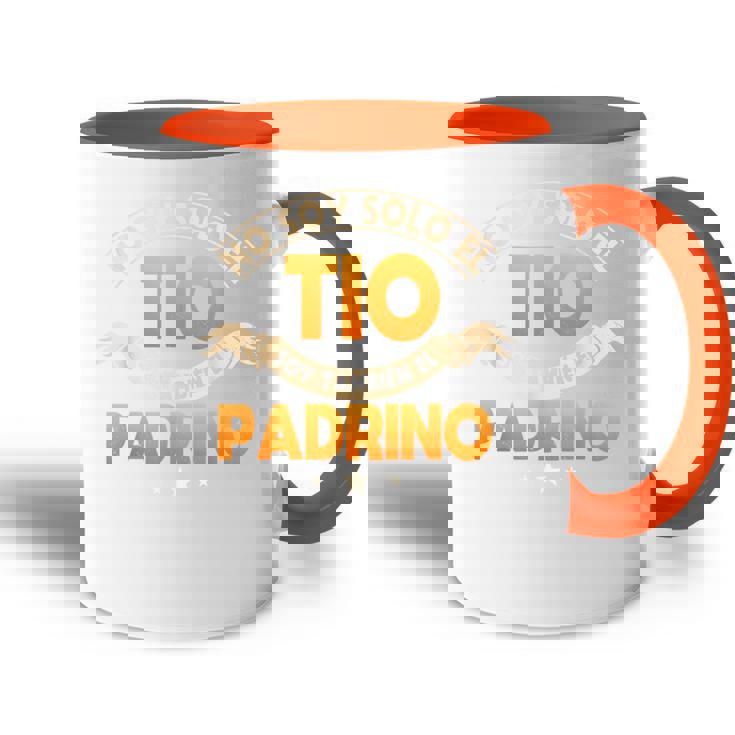 No Soy Solo El Tío Soy También El Padrino Regalo Para Tío Accent Mug