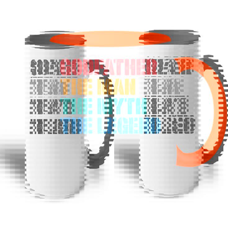 Padrino Hombre Mito Leyenda Ahijado Padrino Accent Mug