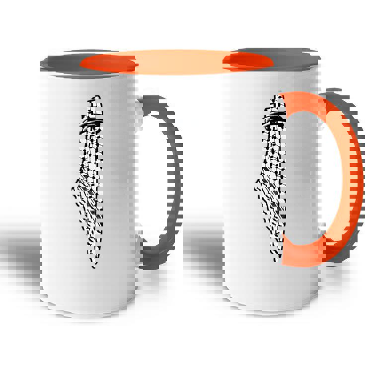 Palestina Libre Con Logotipo Palestine Falastini Accent Mug