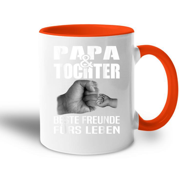 Papa & Tochter Beste Freunde Fürs Leben Partner Look Father's Day Tasse Zweifarbig