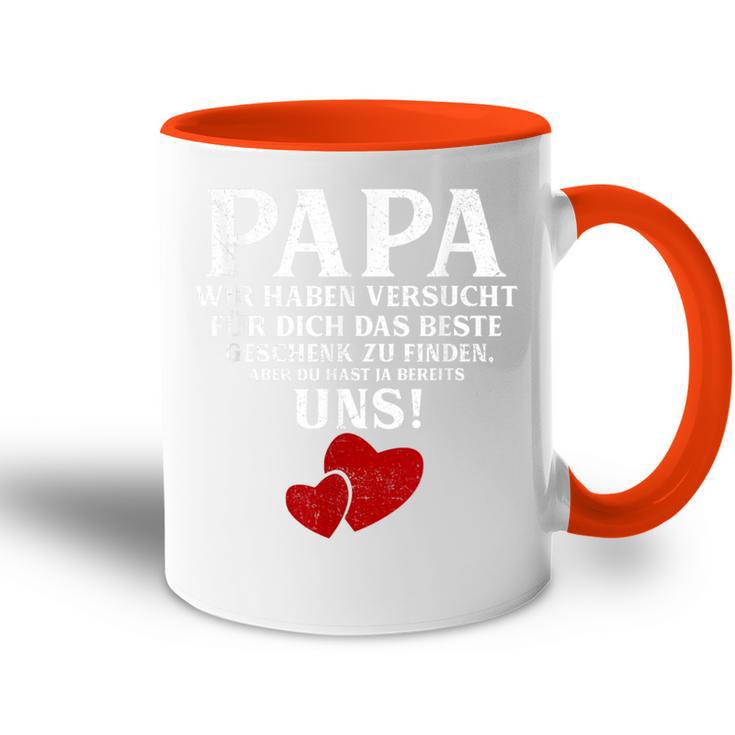 Papa Du Hast Unsater & Tocher Son Partner Look Tasse Zweifarbig