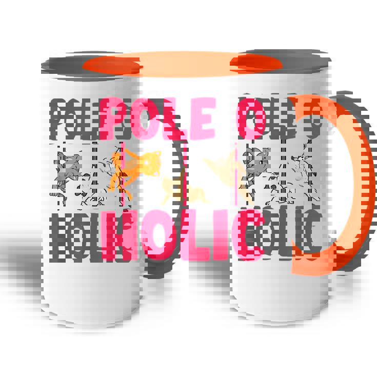 Pole Dance Baile Bailarina Pole Dance Accent Mug