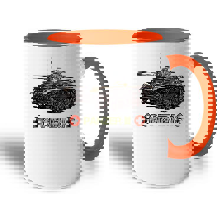 Regalo De La Segunda Guerra Mundial German Tank Panzer 3 Ww2 Accent Mug