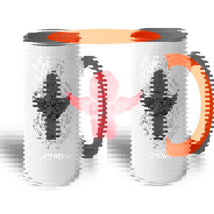 My Religion Angel Rave Music Hard Techno Raver Dark Techno Accent Mug