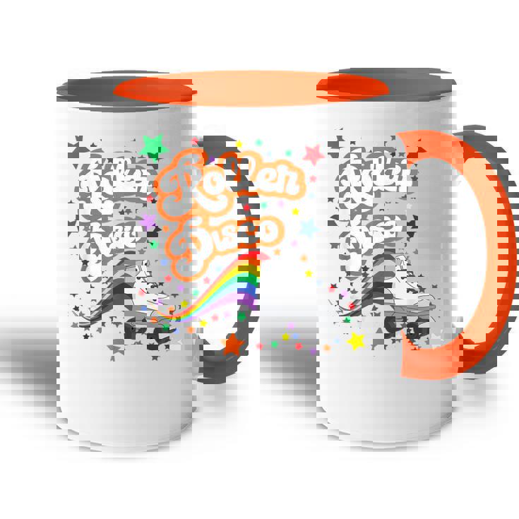 Roller Disco Cool Retro 70S Y 80S De Fiesta Accent Mug