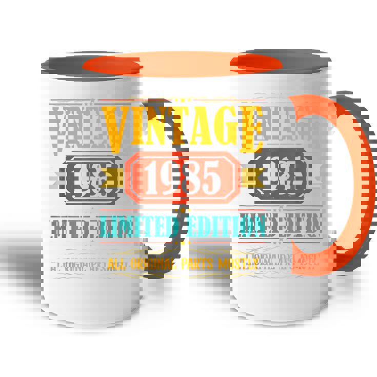 Sintage De 1985 Para Hombre Retro Divertidas Cumpleaños De 1985 Accent Mug