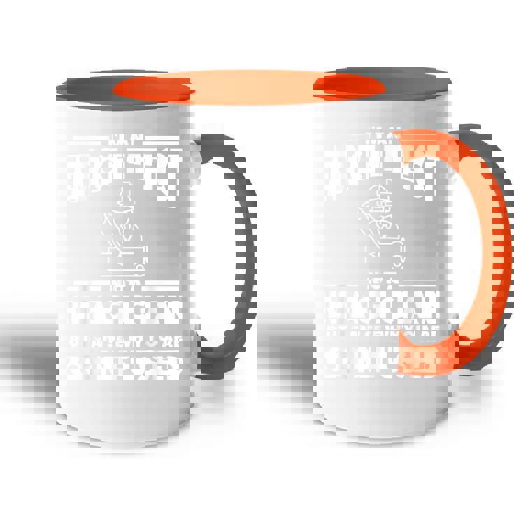 Soy Un Arquitecto No Un Mago Arquitectura Accent Mug