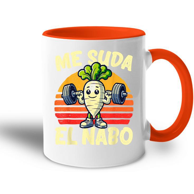 Me Suda El Nabo Amante Del Gym Deporte Humor Hombre Accent Mug