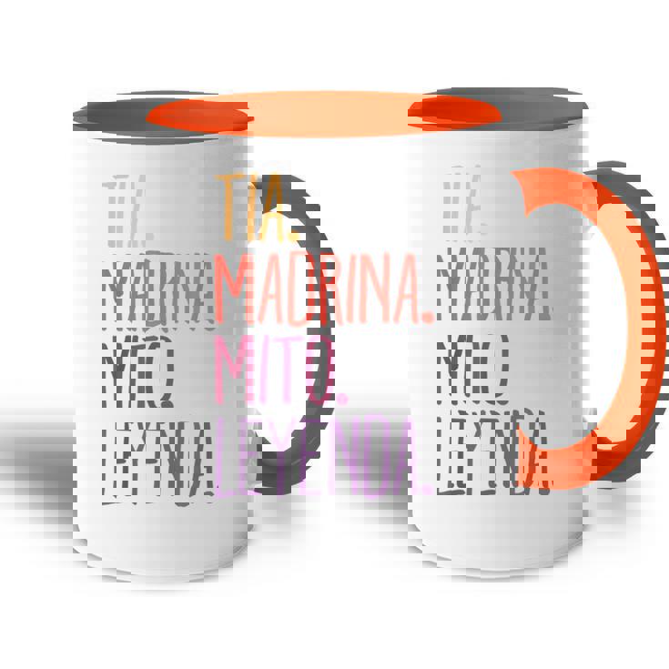 Tía Madrina Mito Leyenda Para La Madrina Accent Mug