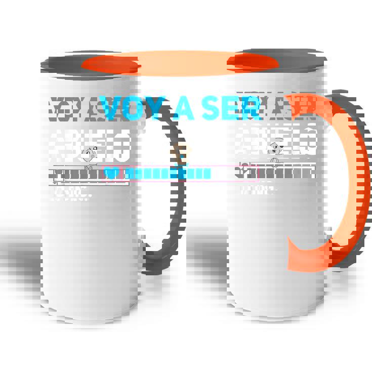 Voy A Ser Abuelo Anuncio Embarazo Futuro Abuelo Accent Mug