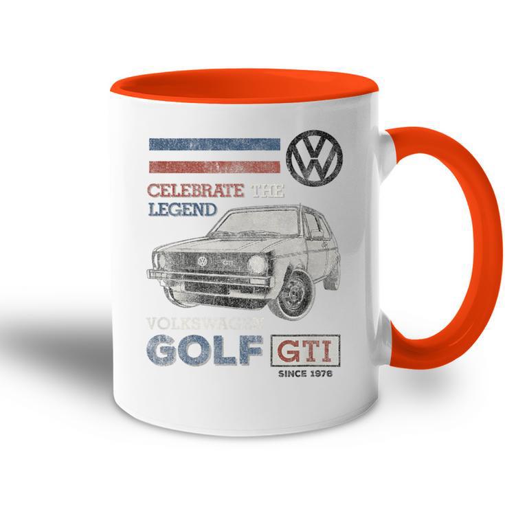 Vw Gti Legend Blue Tasse Zweifarbig