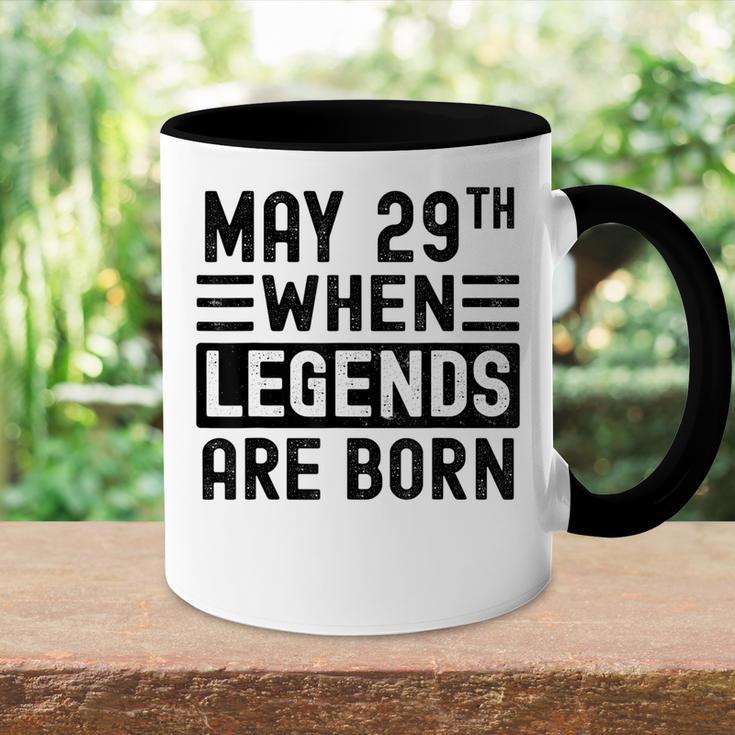 29 Mai Geburtstag 29 Mai Geburtstagsgeschenk Tasse Zweifarbig