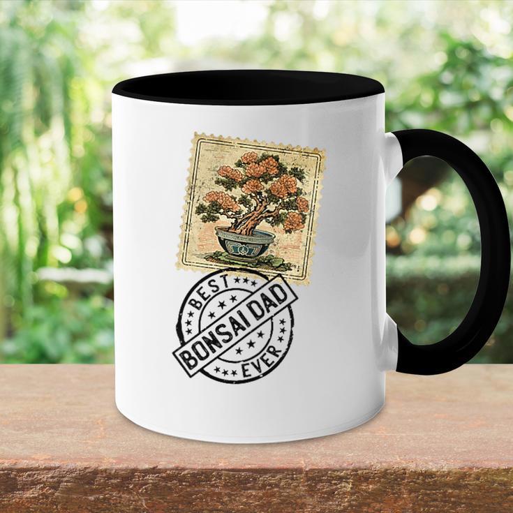 Bonsai-Papa Bonsaibaum Bonsai-Pflanzen Bonsaistempel Bonsai Tasse Zweifarbig