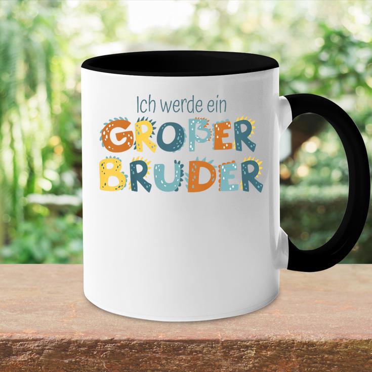 Children's Big Brother 2024 Ich Werde Großer Bruder Tasse Zweifarbig