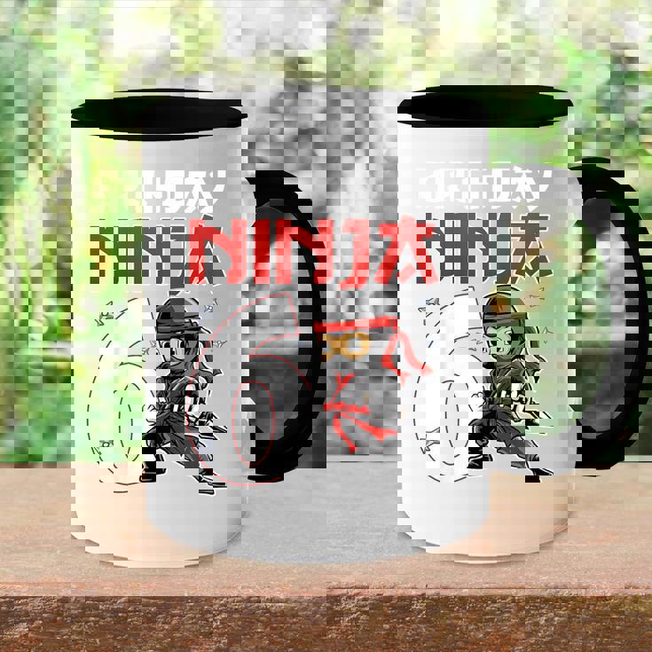 Enfant Birthday Ninja Cadeau D'anniversaire 6 Ans Pour Garçon Accent Mug
