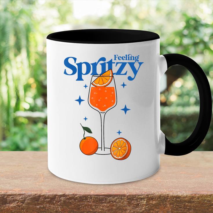 Feeling Spritzy X Hallöchen Aperölchen Clean Edition Tasse Zweifarbig