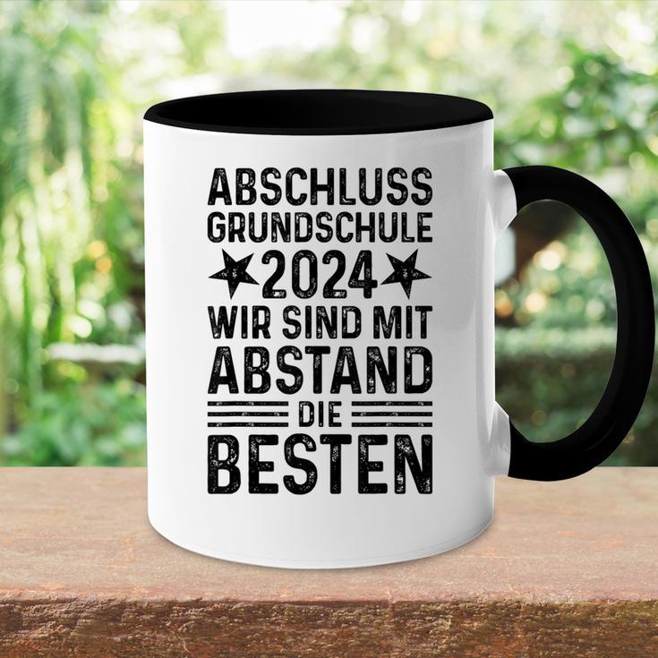 Grundschule Abschluss 2024 Mit Abstand Die Besten Kinder Tasse Zweifarbig