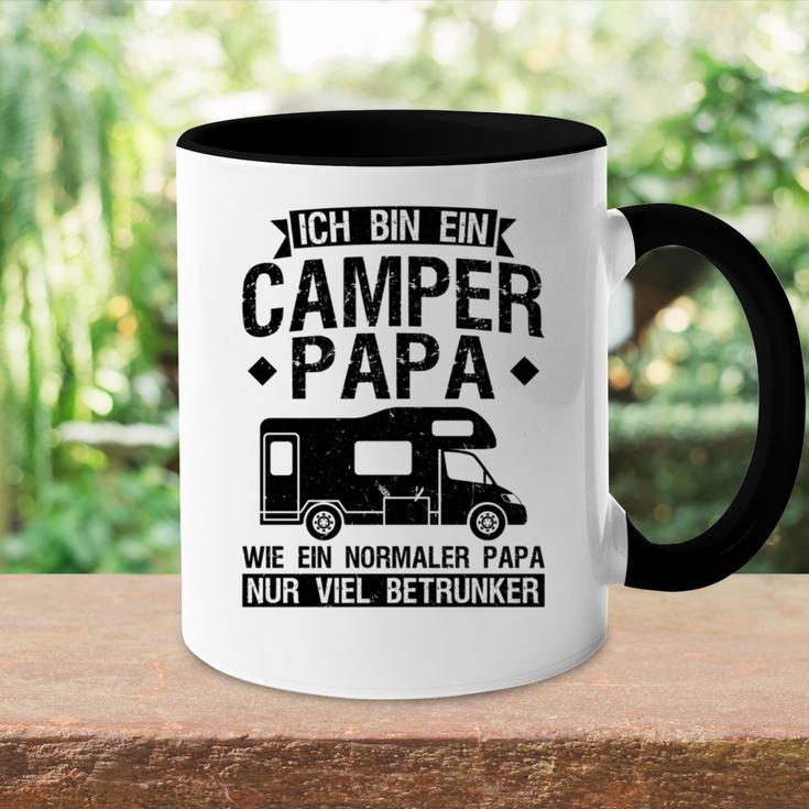 Ich Bin Ein Wohnmobil Papa Camper Papa Gray Tasse Zweifarbig