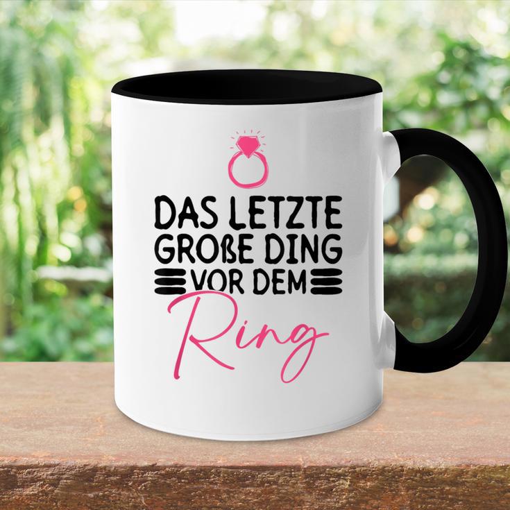 The Last Große Dingor Dem Ring Blue Tasse Zweifarbig