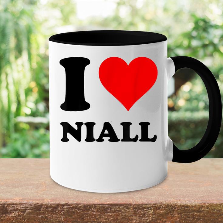 I Love Niall Tasse Zweifarbig