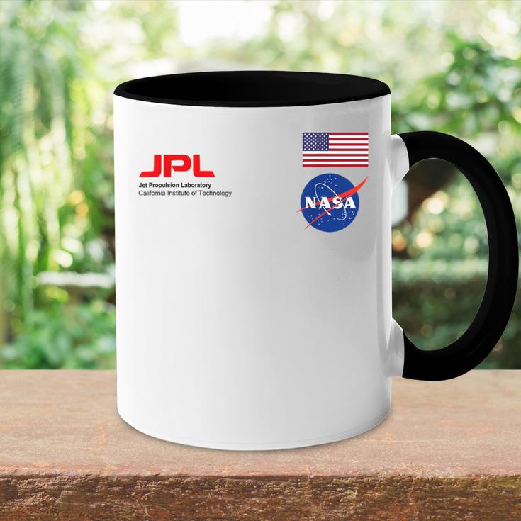 Nasa Jpl Logo Tasse Zweifarbig