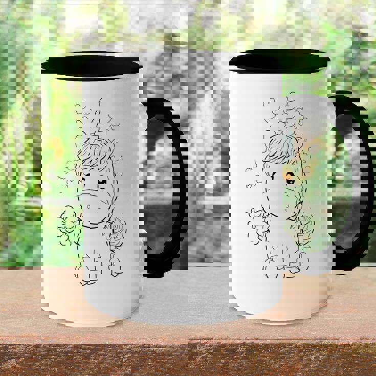 A Peindre Ou Colorier Pour Enfants Idee Cadeau Accent Mug