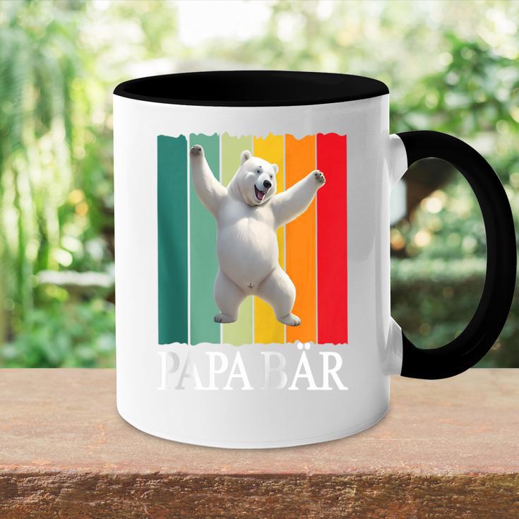 Vatertagsgeschenk Papa Bäratertagater & Opa Geschenk Kapuzenjacke Tasse Zweifarbig