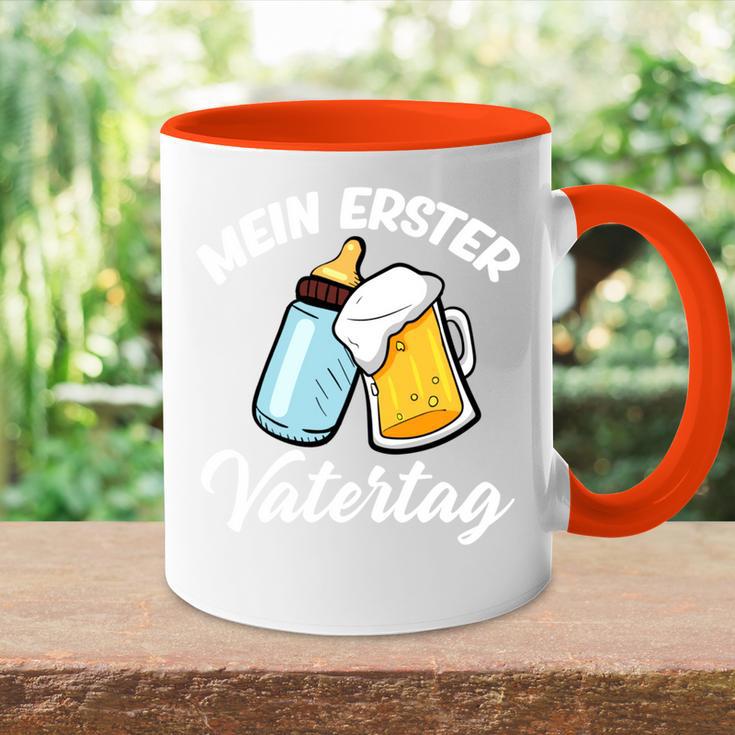 1Atertagatertagsgeschenk Papa Mein Ersteratertag Tasse Zweifarbig