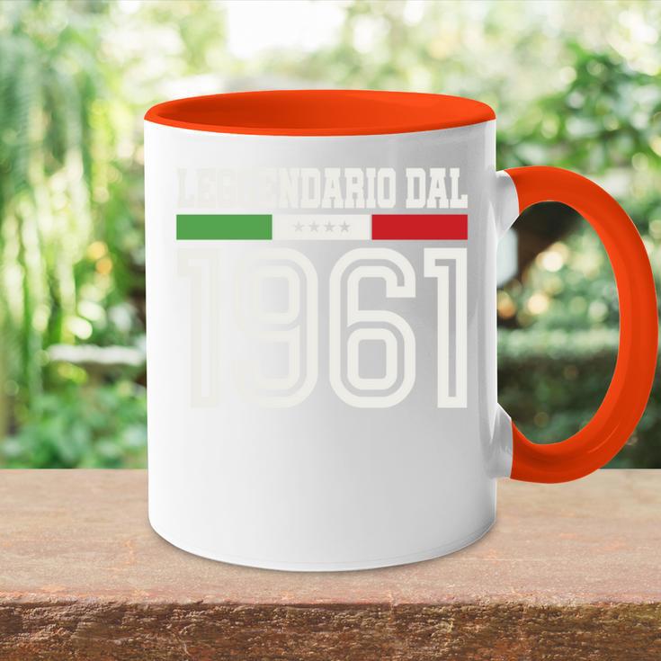 60 Anni Compleanno Nonno Papà Nato1961 Regalo Italiener Tasse Zweifarbig