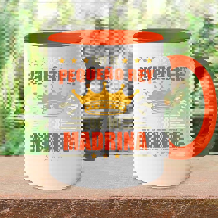 Ahijado Madrina Accent Mug