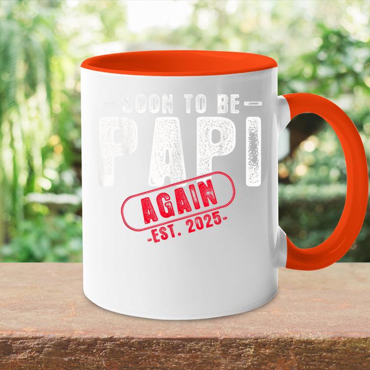 Bald Wird Papi Est 2025 Wieder Zum Neuen Papa Onkel Befördert Tasse Zweifarbig