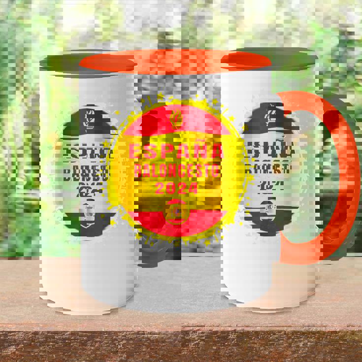 Baloncesto España 2024 Juegos Deerano España 2024 Juegos Accent Mug