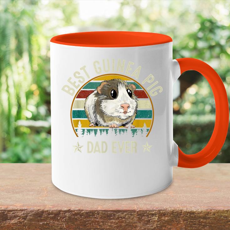 Best Guinea Pig Dad Ever Lustiges Meerschweinchen Papaater Tasse Zweifarbig