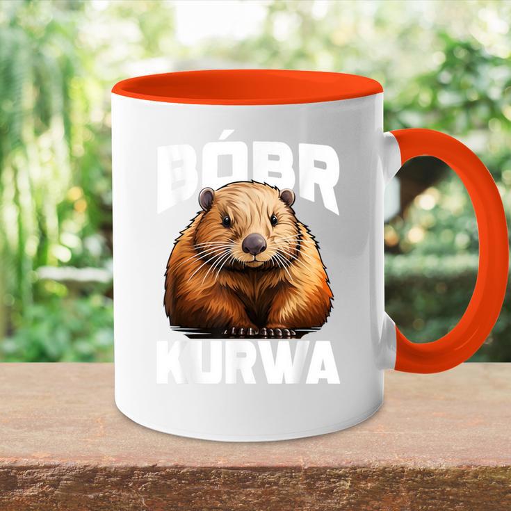 Bobr Kurwa Bober Bobr Tasse Zweifarbig