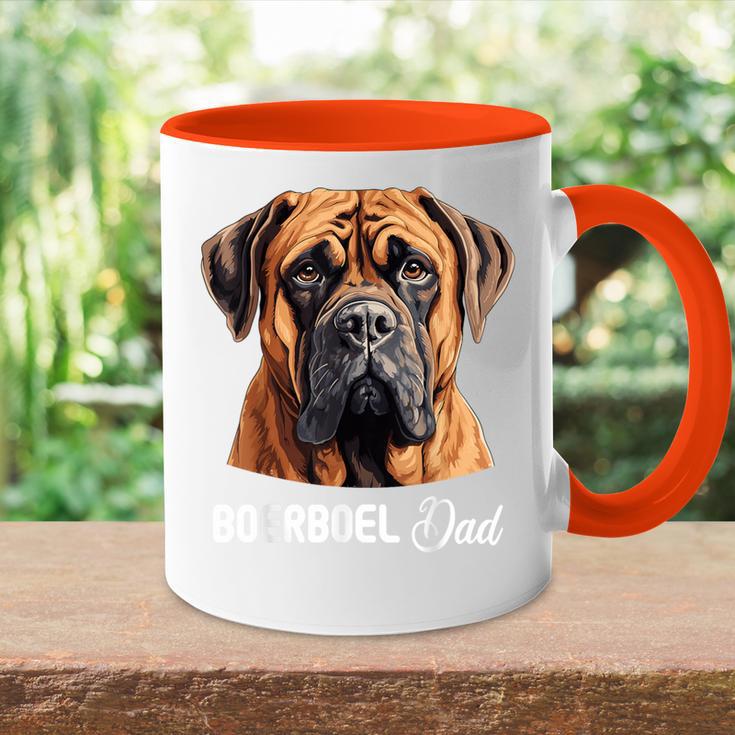 Boerboel Papa Dog Boerboel Tasse Zweifarbig