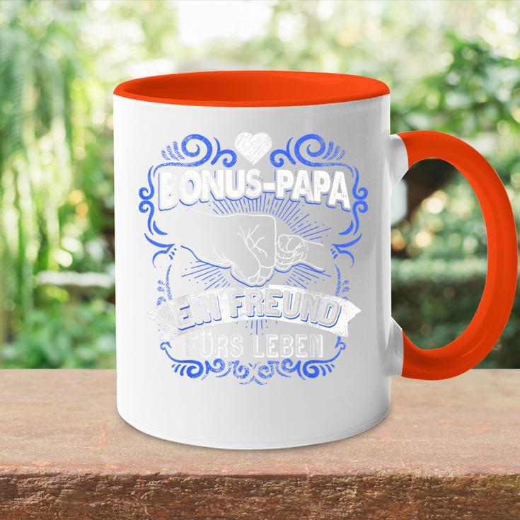 Bonus Papa Bonuspapa Stiefsohn Bonusater Geschenk Tasse Zweifarbig