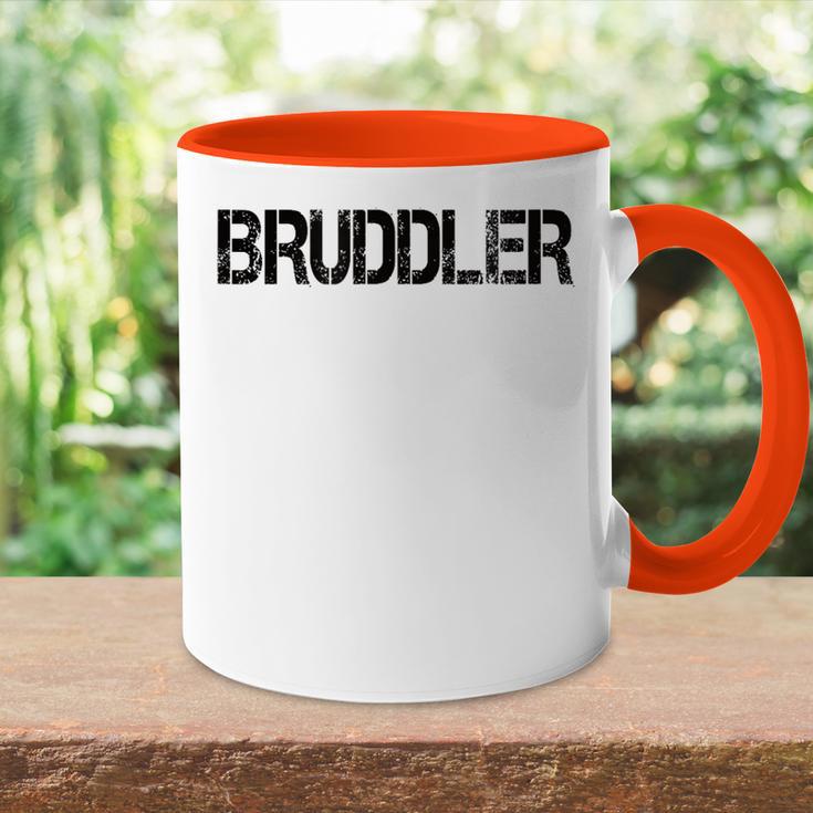 Bruddler Schwaben Ländle Dialect Swabian Schwabe Gray Tasse Zweifarbig