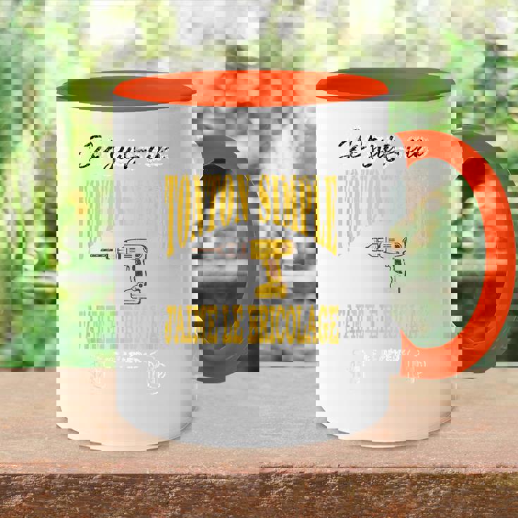 Cadeau Pour Un Tonton Bricoleur Apéro Bière Bricolage Humour Accent Mug