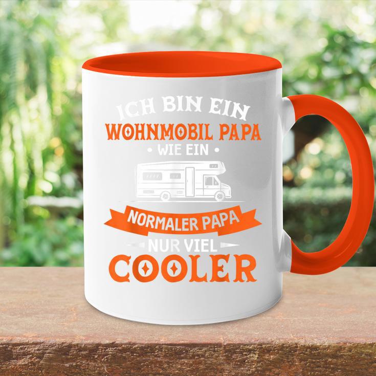 Camperan Dad Caravan Camping Camper Tasse Zweifarbig