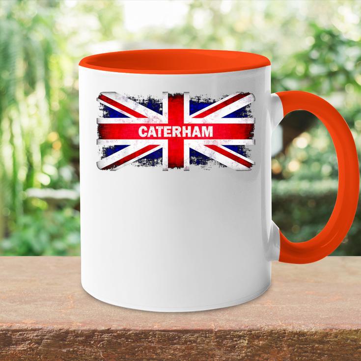 Caterham Uk British Flag Tasse Zweifarbig