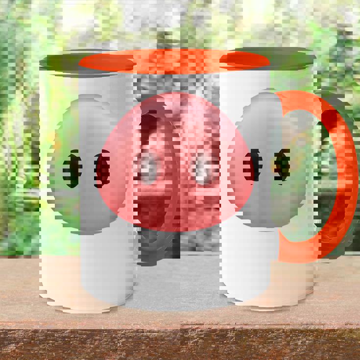 Cochon Rigolo Avec Nez De Ferme Accent Mug