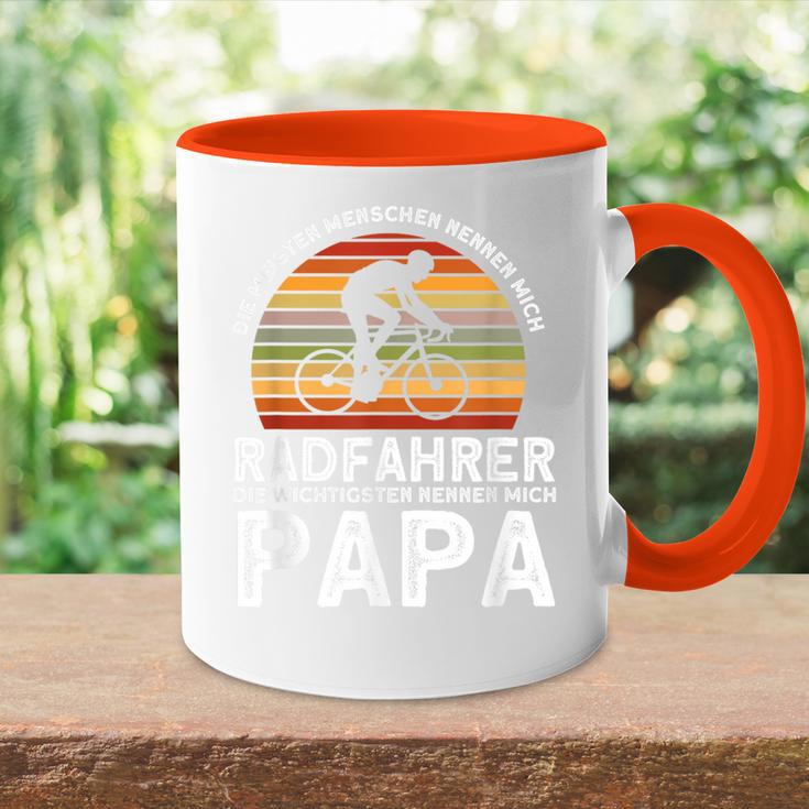 Cycling Die Wichtigsten Nennen Mich Papa Tasse Zweifarbig