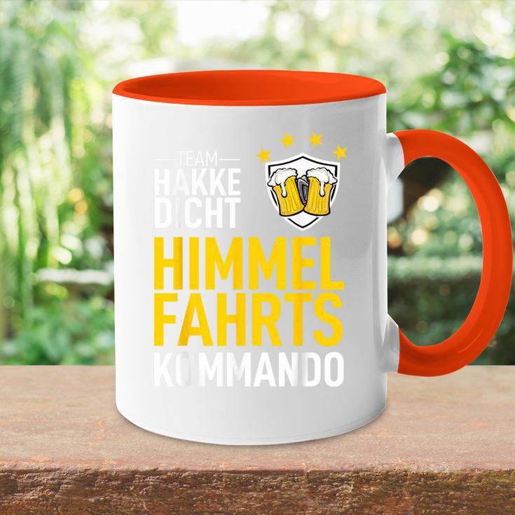 Day Father's Day Dad Team Hakke Dicht Himmelfahrtskommando Tasse Zweifarbig