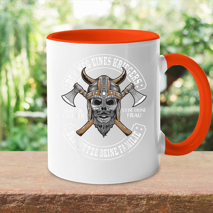 Der Weg Einer Warrior The Way Of A Warrior Tasse Zweifarbig