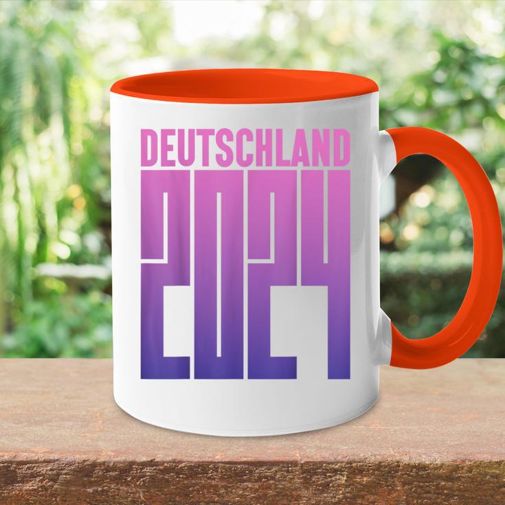 Deutschland 2024 Fan Love Diversity Germany Fanartikel Pride Tasse Zweifarbig