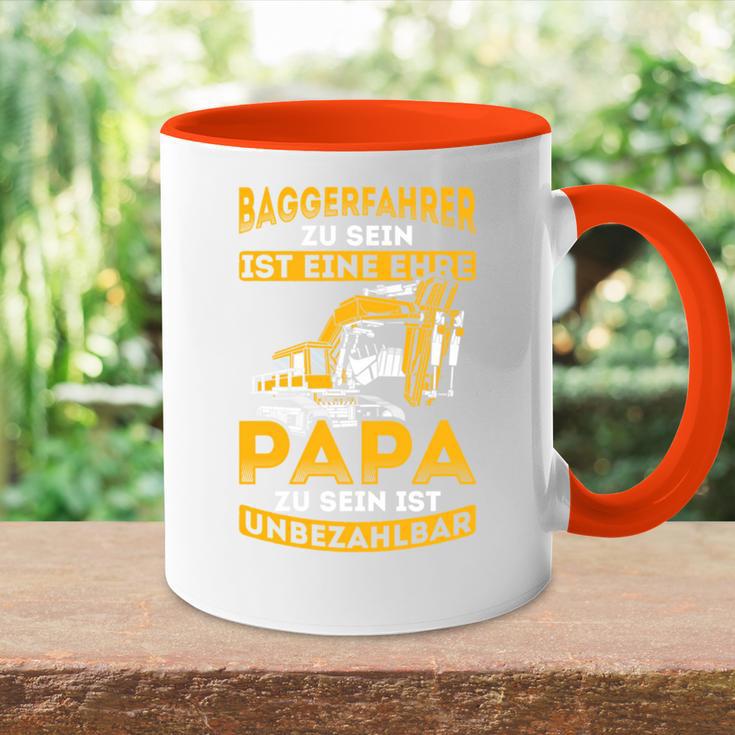 Digger Driver Honor Dad Priceless Digger Digger Driver Tasse Zweifarbig